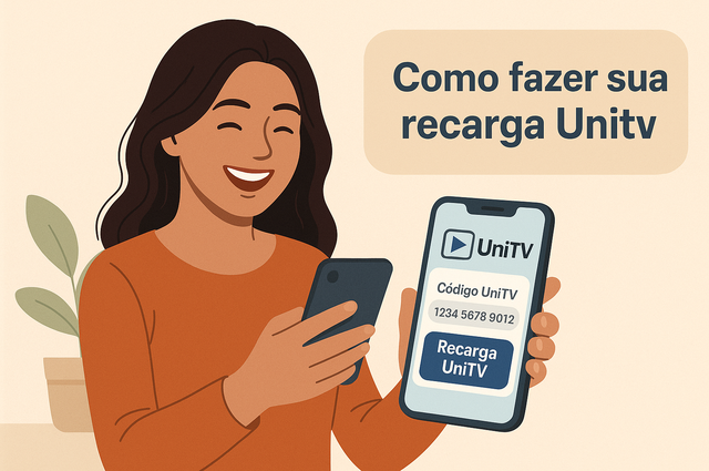Como fazer sua recarga Unitv: Tudo que você precisa saber para não errar